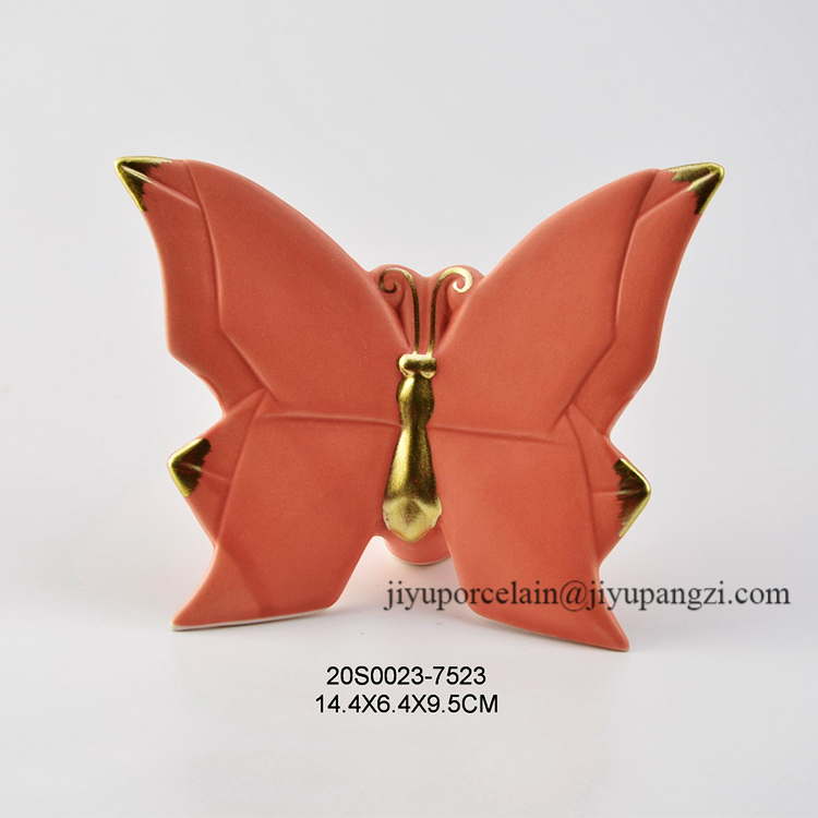 Ceramic decorative spring butterflies