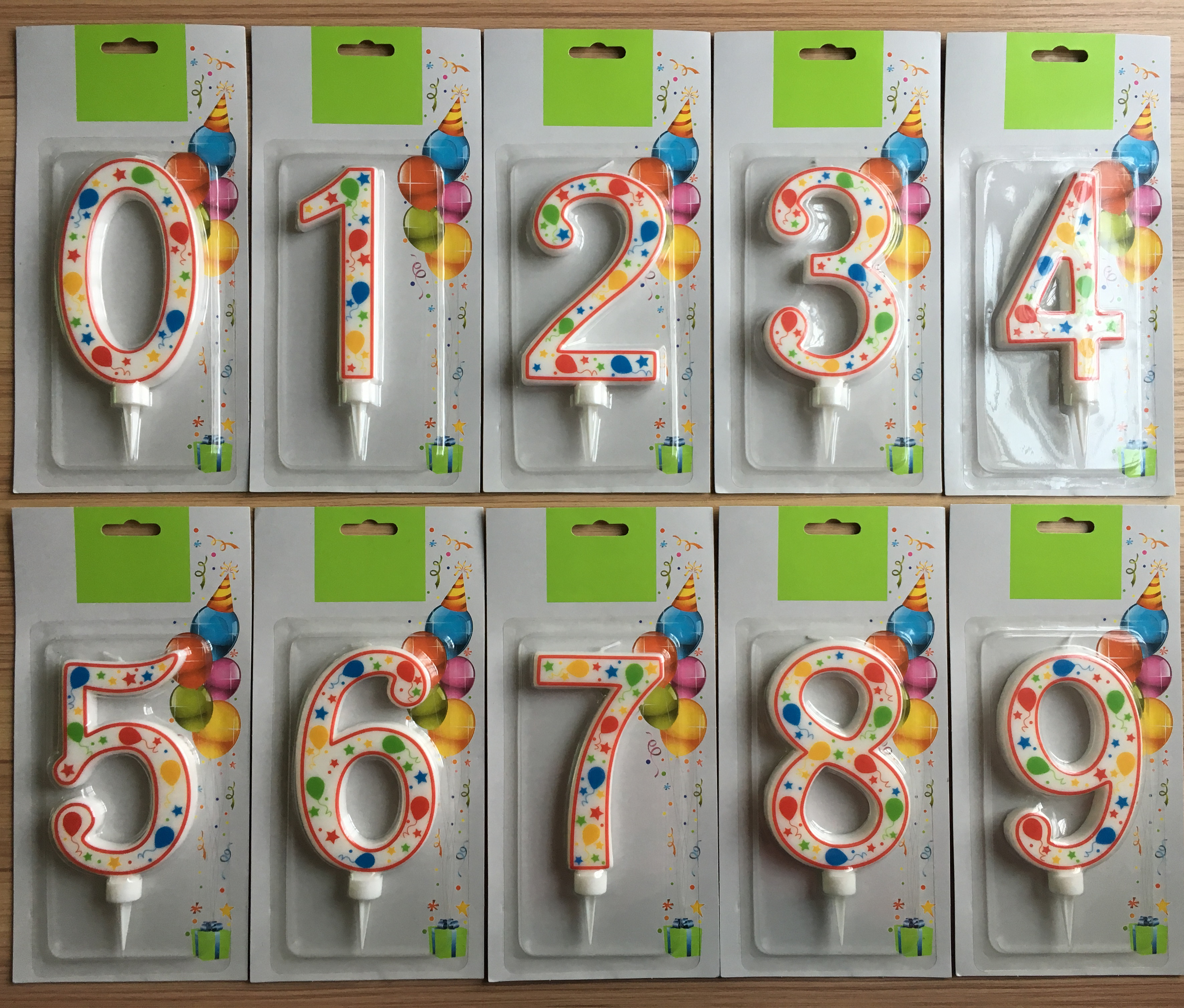 Number candle