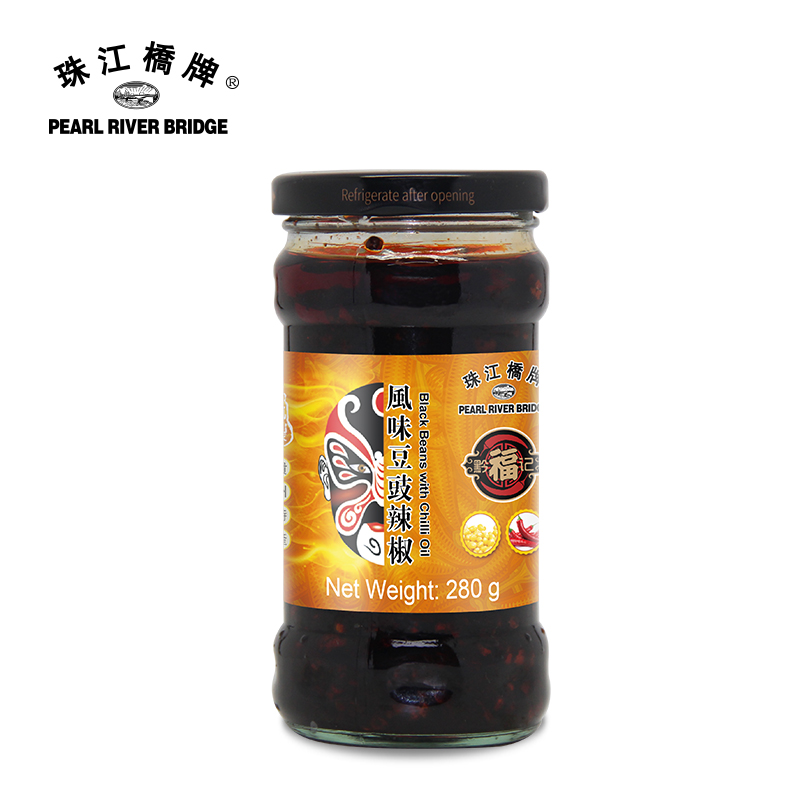 Qian Fu Ji Flavor Fermented Black Bean Sauce 200g/210g/280g [Chili Sauce/Chili Paste/Seasoning]