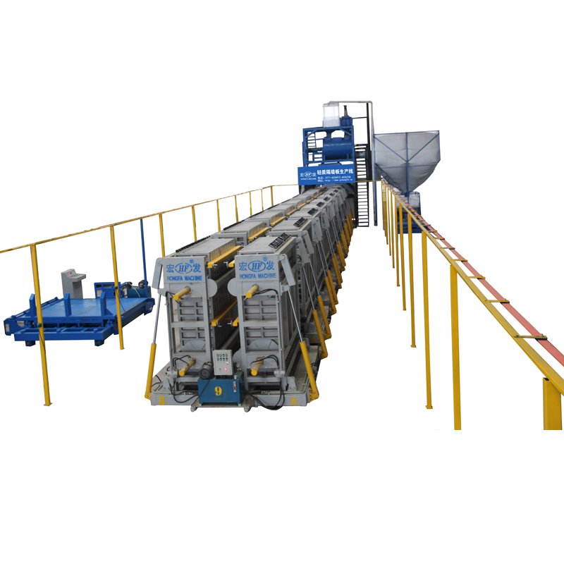 Automatic vertical wall panel machine HFP530A