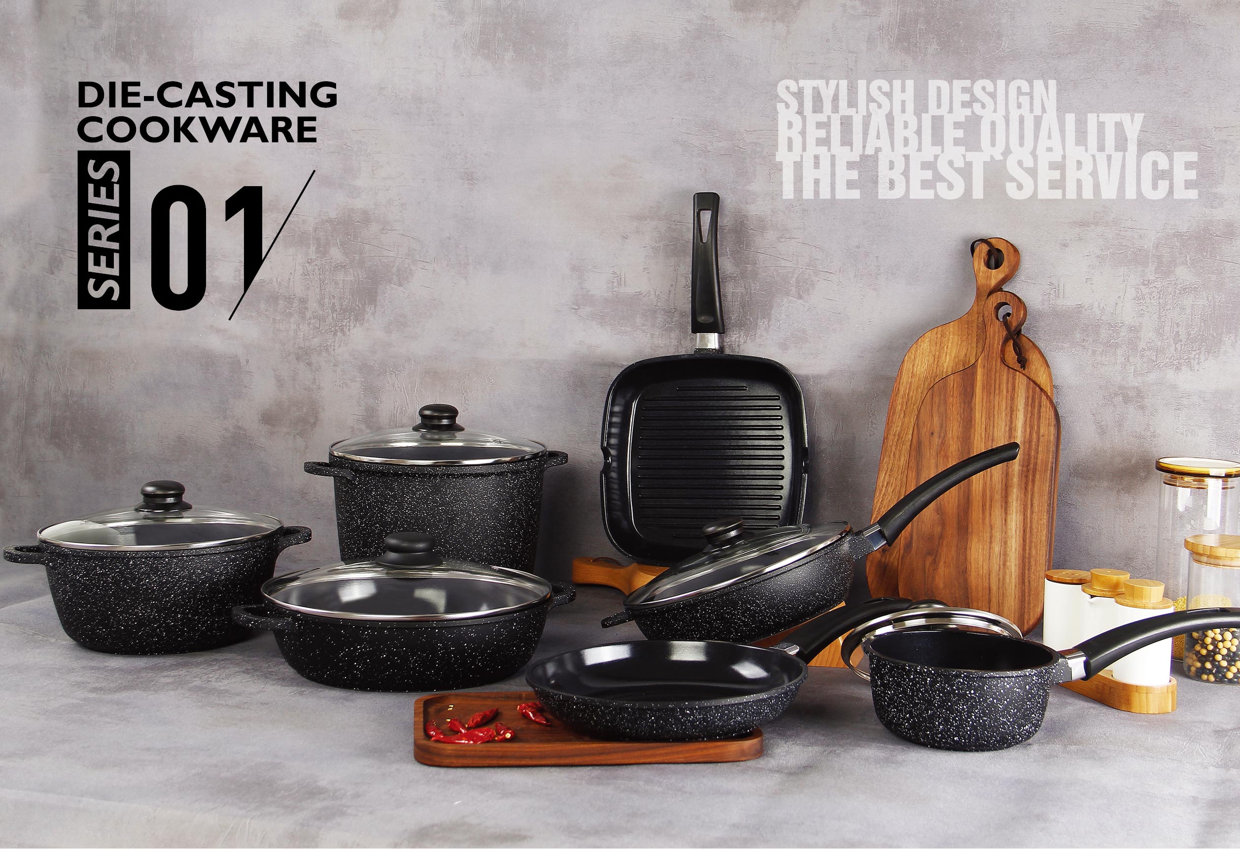 DIE-CAST cookware