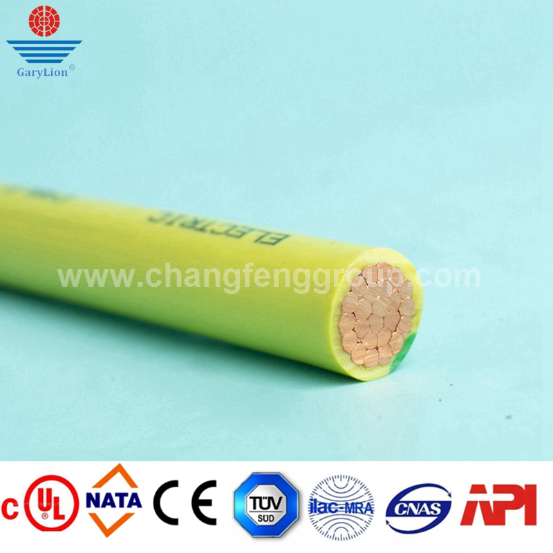 Powe wire Green-yellow Earth WIre cable factory