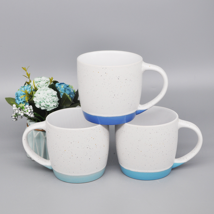 20oz high-end ceramic mug with matte sesame glaze