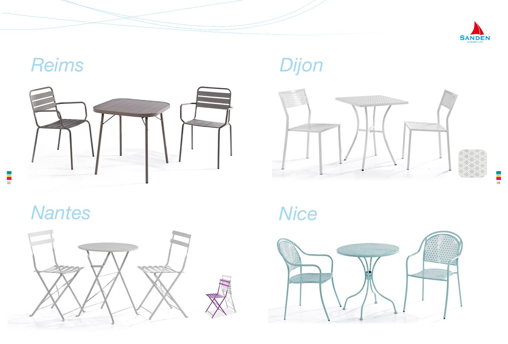 Bistol set steel furniture