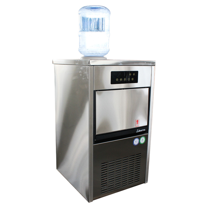 Self-feed Spray Water 50kgs Cube Ice Maker for Food Processing