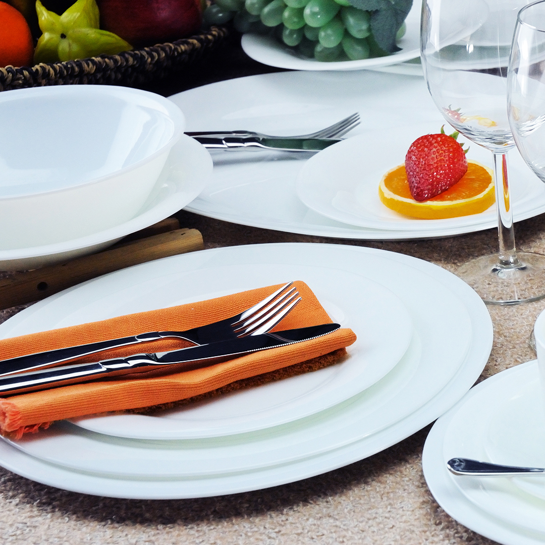 Classic round(opal glassware)