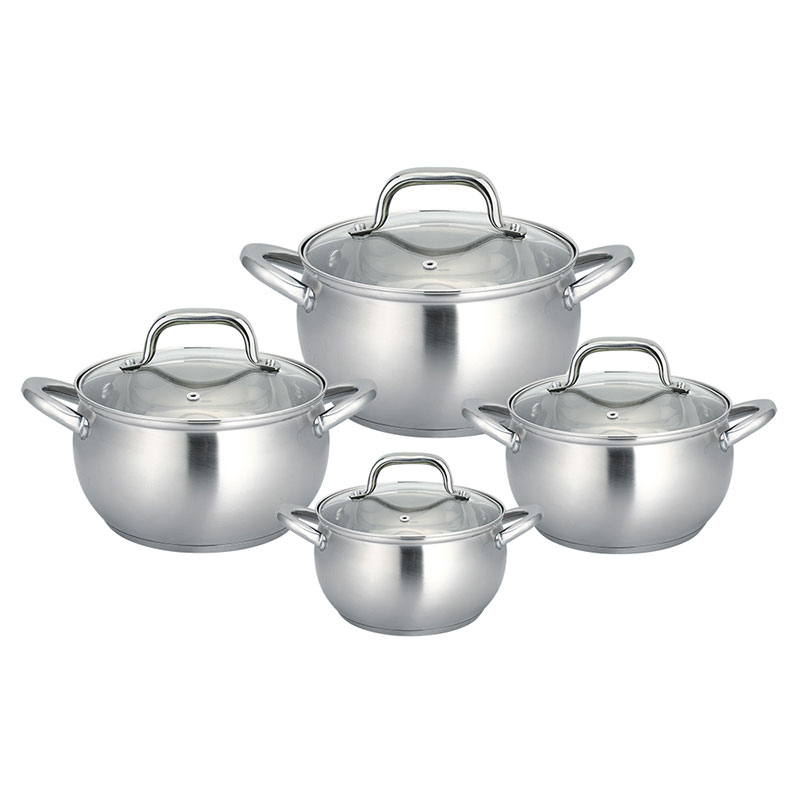 Stainless steel cookware set