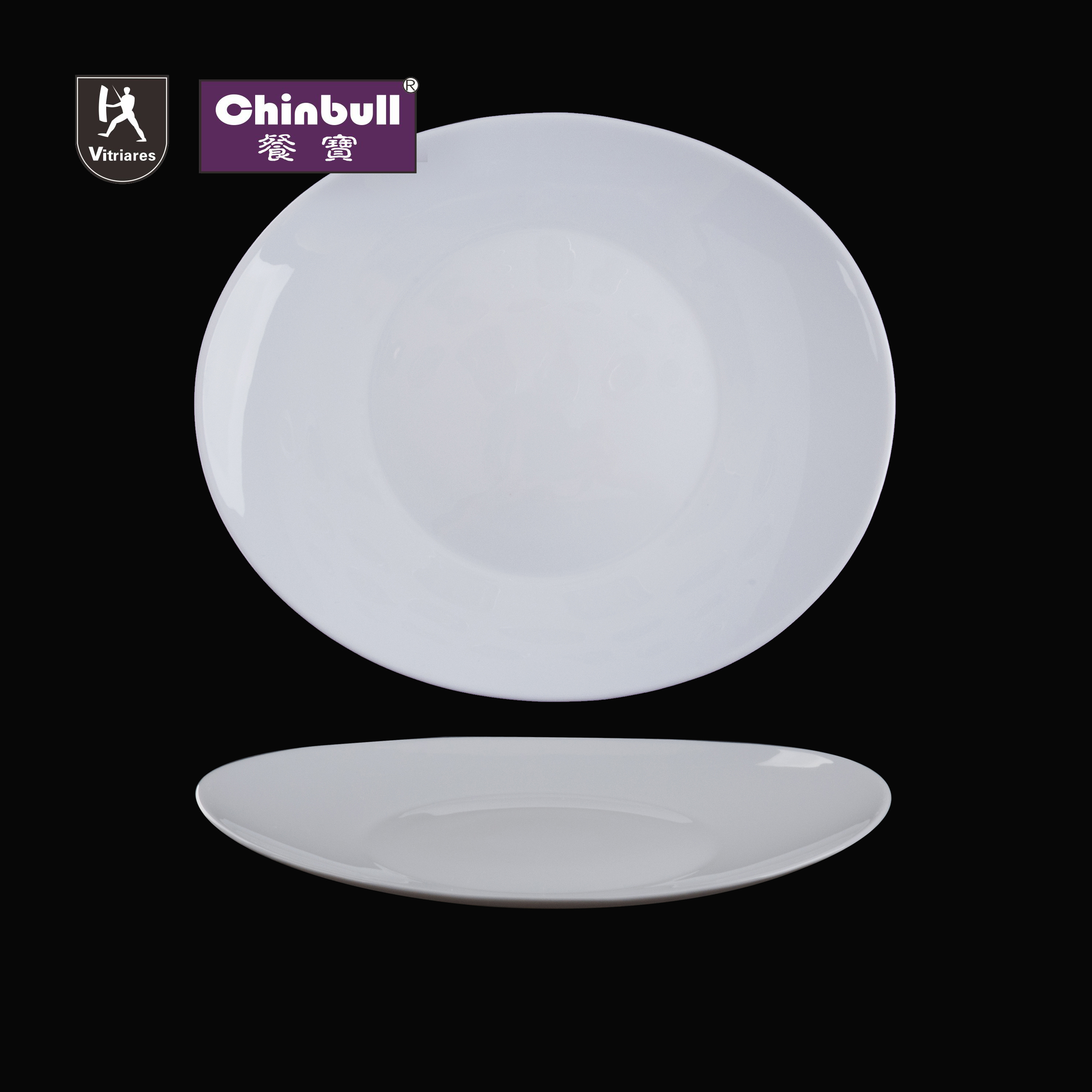 Dinner plate(opal glassware)