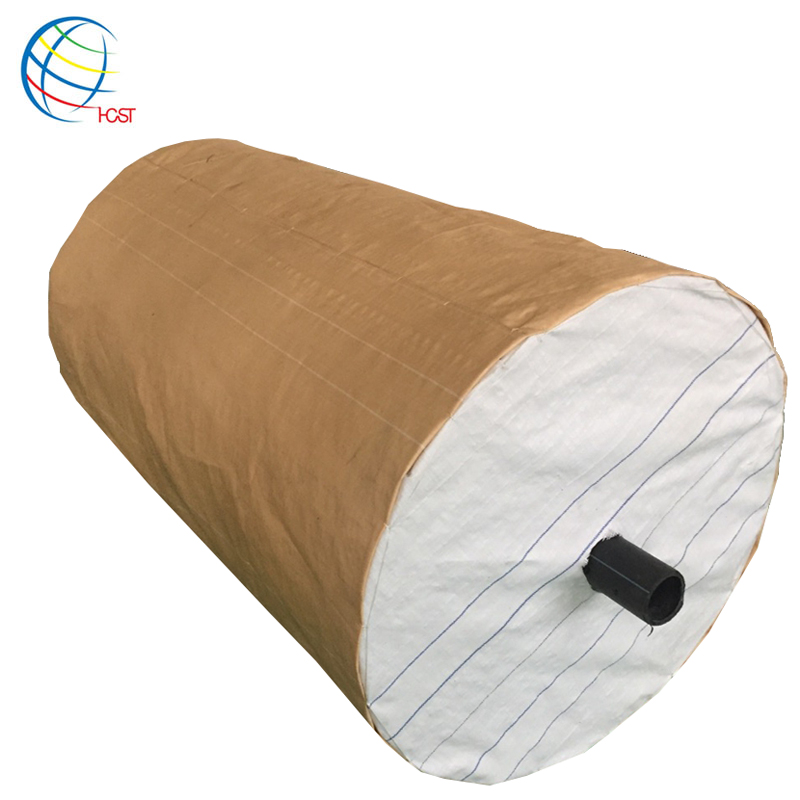 Factory Customized color size print pp film woven tubular fabric in roll for pp woven bag,super sack,fibc jumbo big roll