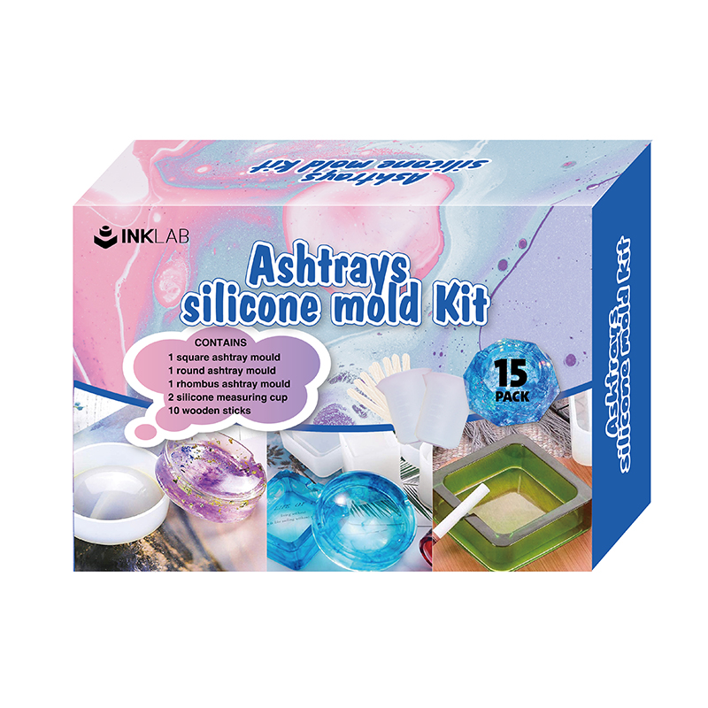 Ashtrays silicone mold kit