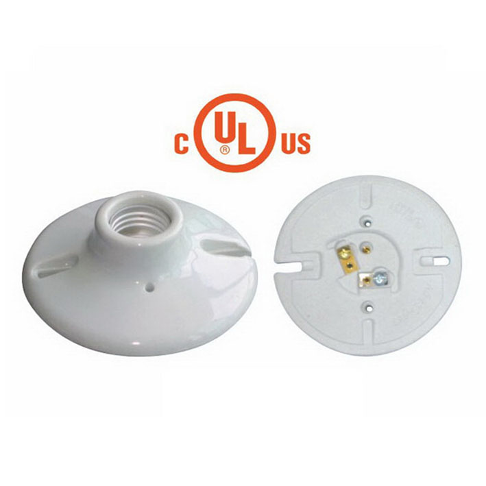 F507A E26 Porcelain lampholder ceramic UL lampholder