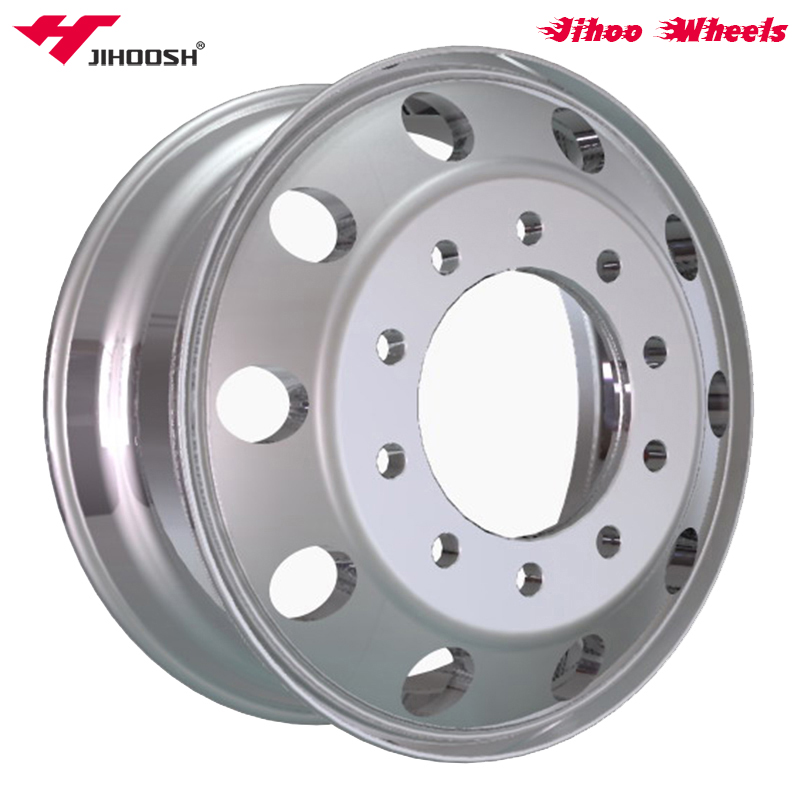 011 truck wheel 22.5 inch truck alloy wheel rim auto Aluminum Alloy Wheel hub with 10*285.75