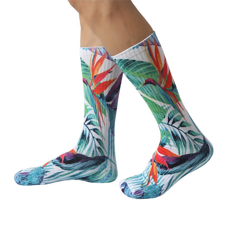 Sport socks men sport socks digital priting sport socks