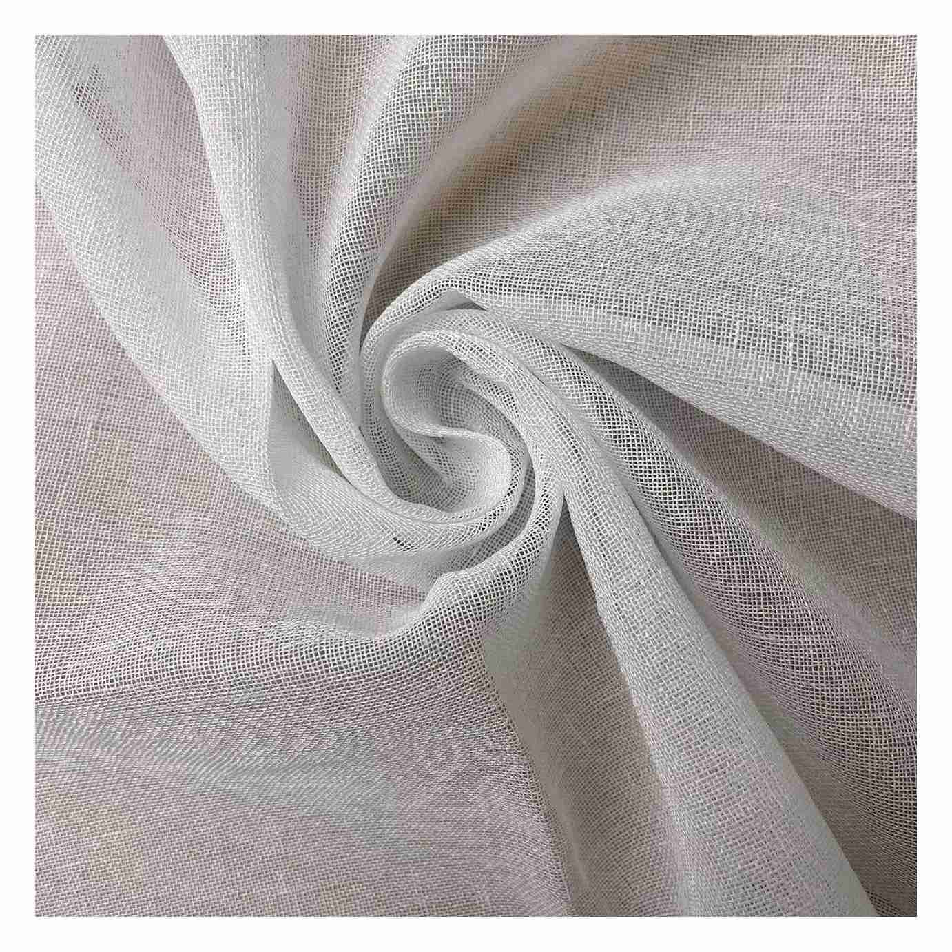 Hot Sale Wide Width 100 Polyester Sheer Curtain Fabric