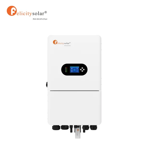 Felicitysolar IVGM20KLP3G1 20kW Three Phase Hybrid Solar Inverter IP65 Commercial Industrial Energy Storage Inverter