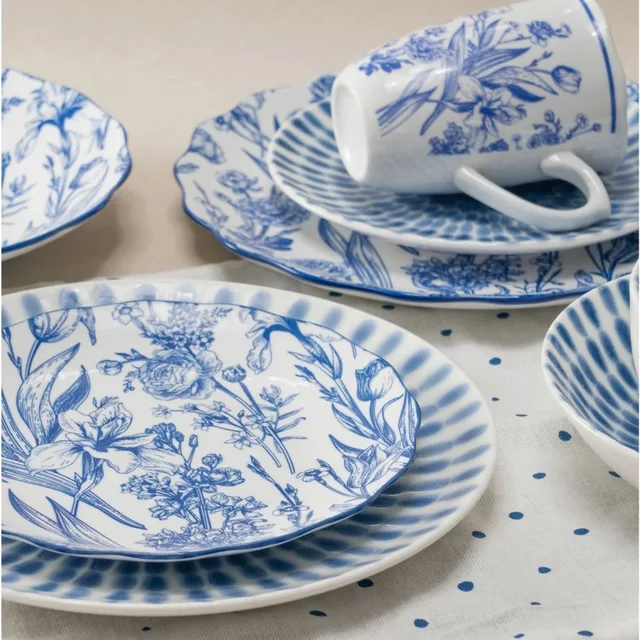 Reimagining Classic Blue & White: WWS Group 3D Digital Print Underglaze Tableware