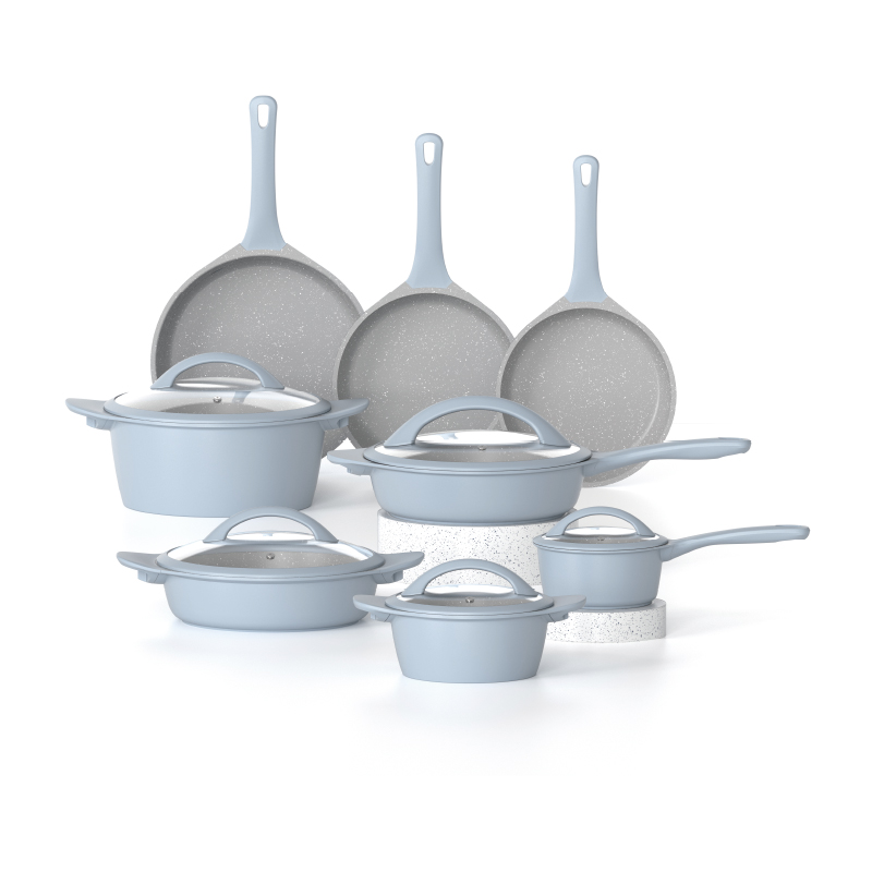 Die‑cast Aluminum Non‑Stick Cookware Set