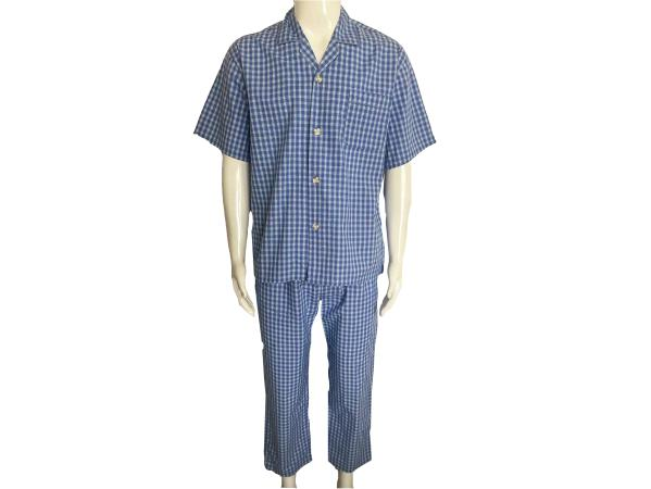 100% Cotton Yarn-dyed Poplin Fabric pajamas loungewear