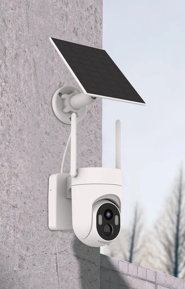 Battery Solar PTZ Camera