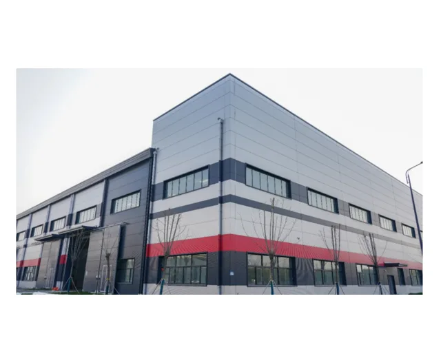 Prefabricated Steel Frame Commercial Display Center Building