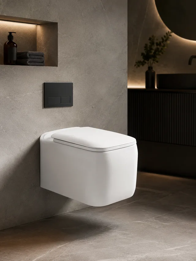 Wall hung toilet