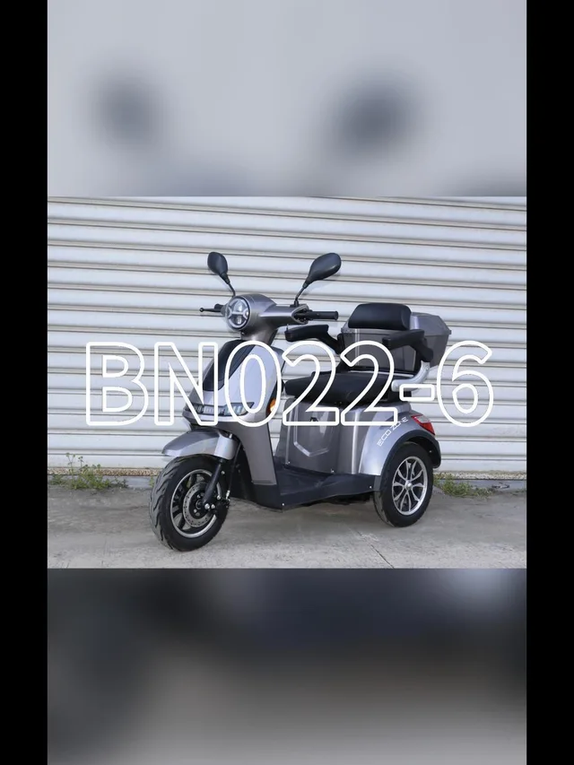 Electric Tricycle Open 3-Wheel Mobility Scooter – Portable Lifestyle, Stable driving,EEC