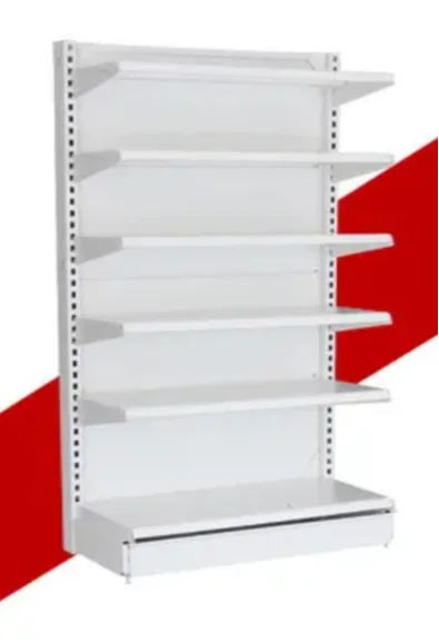 Supermarket shelves