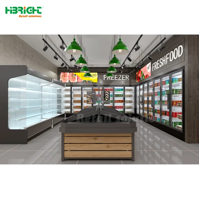 Supermarket design service farmer store