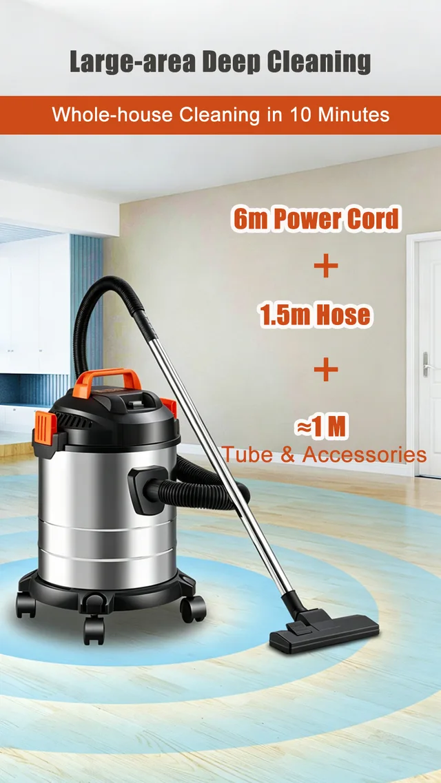 Wet/Dry/Blow Vacuum Cleaner