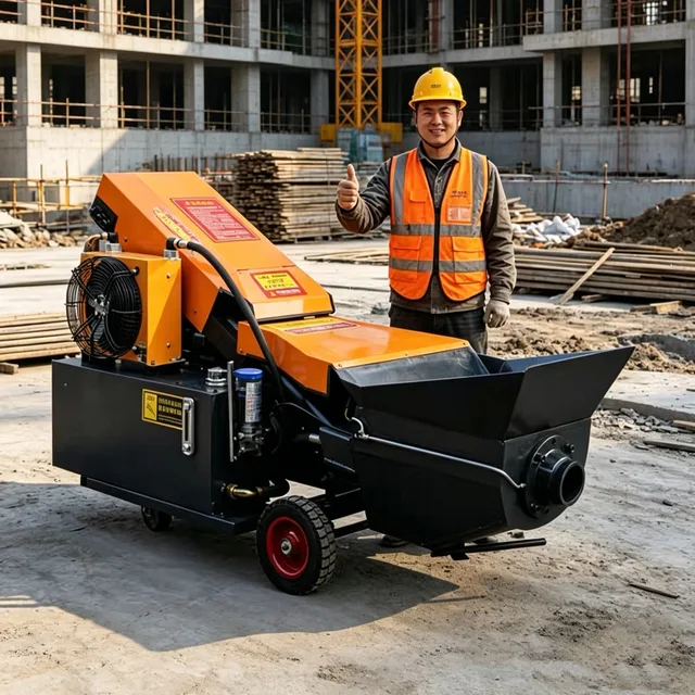 15 type Diesel Engine Concrete Pump Machine