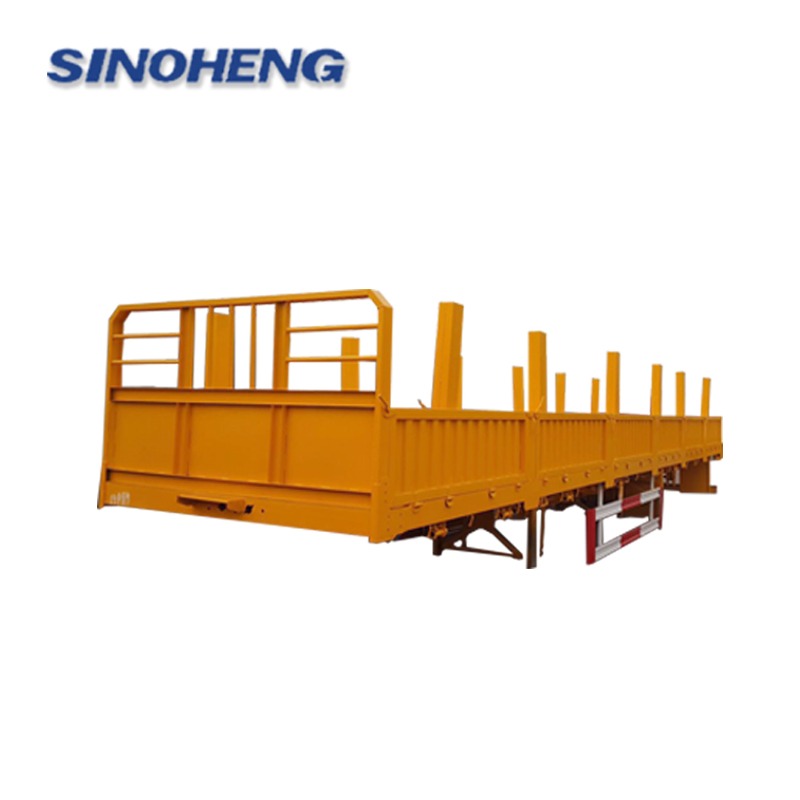 Wood semi-trailer