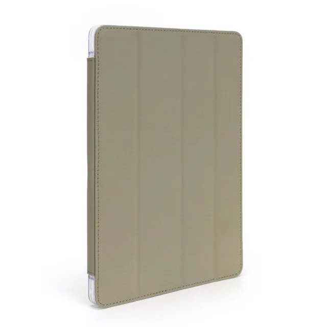 ST0280I Light Khaki Checkered Tri-fold Tablet Case
