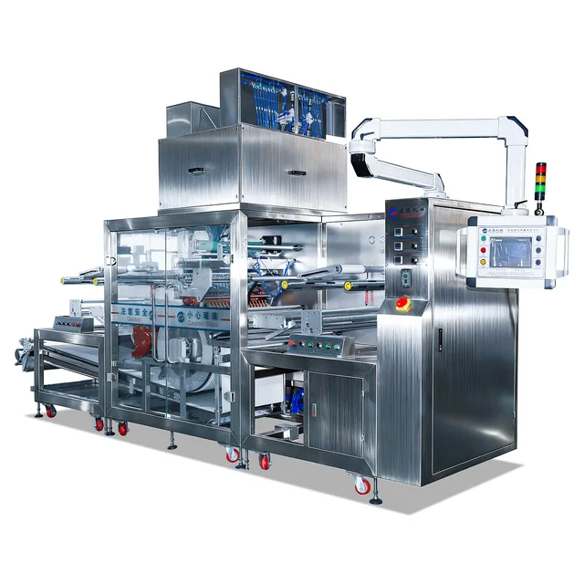 Fully Automatic High Speed OEM ODM 700 drum Single-Chamber Powder and Liquid Filling Laundry Pods Making Machine