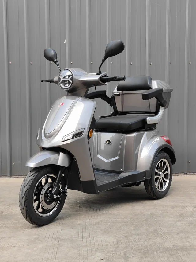 Electric Tricycle Open 3-Wheel Mobility Scooter – Portable Lifestyle, Stable Riding