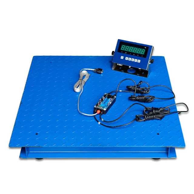 Double-deck floor scale