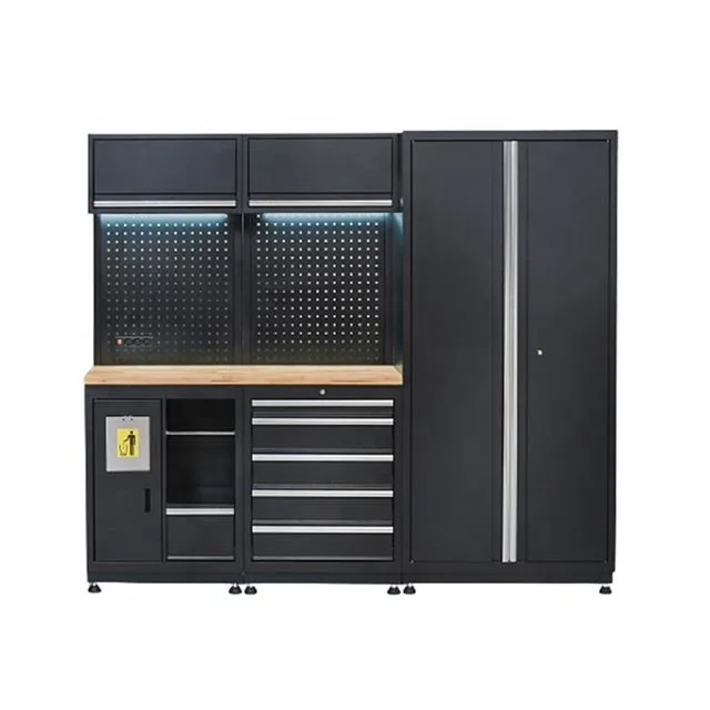 Tool Storage System Garage Workbench and Cabinets Whtasapp 19990583614