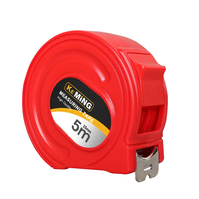5m 25mm Plastic Case Steel Measuring Tape for Construction & Household