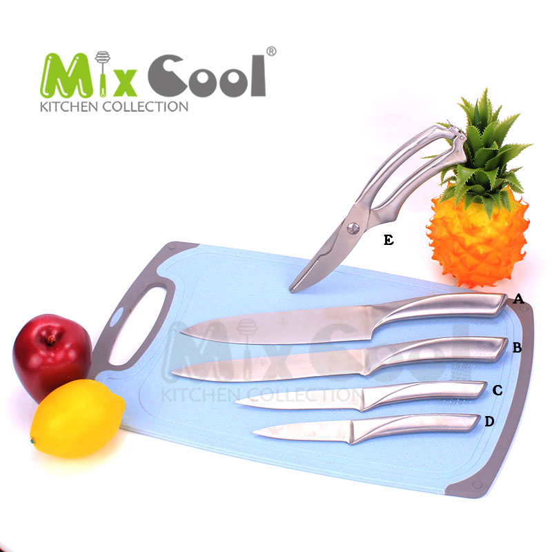 Hollow handle kitchen knife