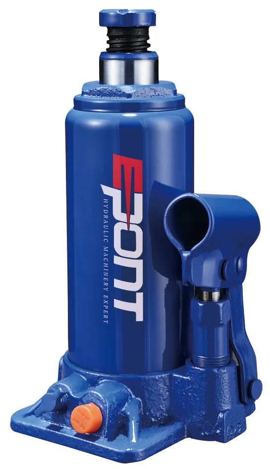 Hydraulic bottle jack 4T with safety valve
