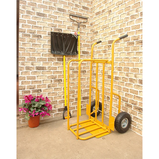 Log Caddy with pneumatic wheel