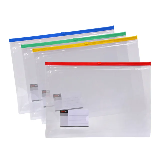 PVC A4 Zipper Bag