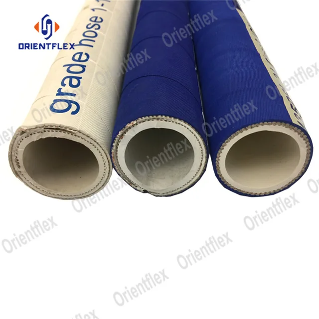 Orientflex dairy delivery blue high temp flexible food grade hose