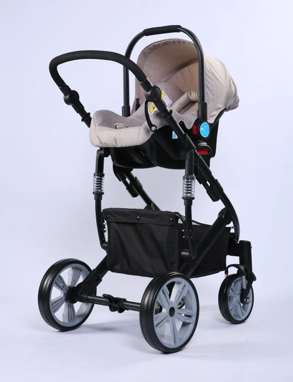 TRAVEL SYSTEM BABY STROLLER High landscape baby CAR SEAT 2 IN 1 STROLLER BABY CARRIAGE baby cart