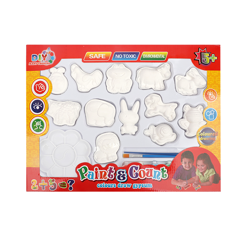 Colors draw gypsum