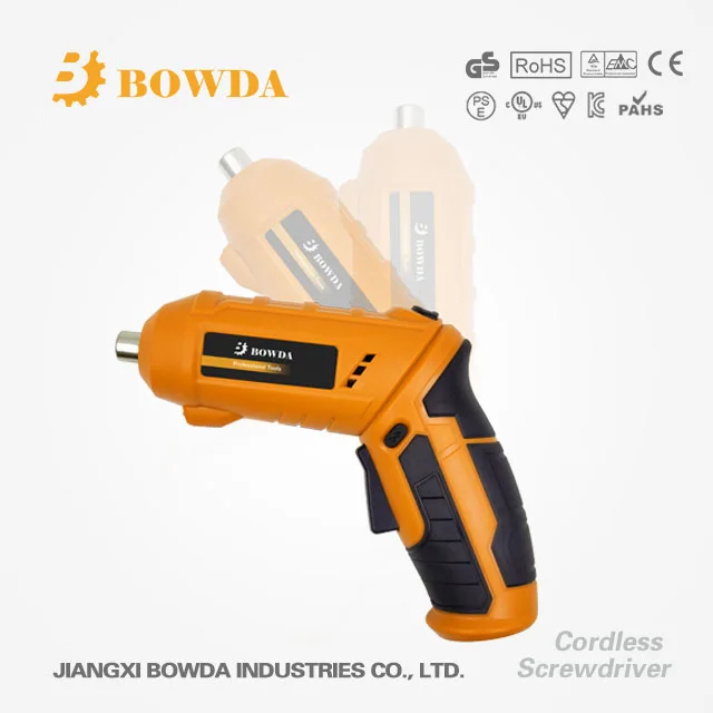 3.6V/4.8V Cordless electric screwdriver