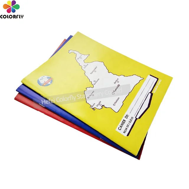 School student double line exercise book for student