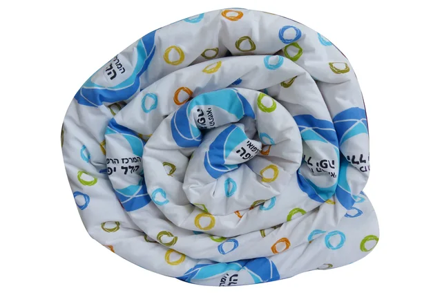 50% Cotton 50 Polyster Fire-Retardant Printed Fabric Comforter Manufacturer Functional Textile Fire-retardant Comforter