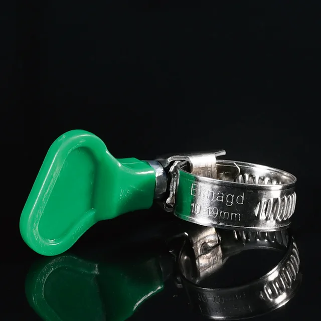 Handle drive hose clamp