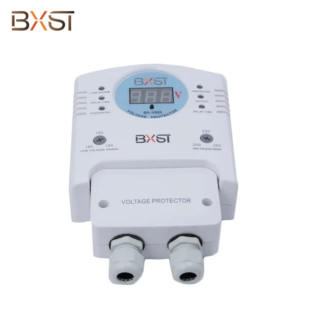 BX-V025 Household 220V AC Micro AVS High Low Surge Protection Device, Automatic Air Conditional Voltage Protector