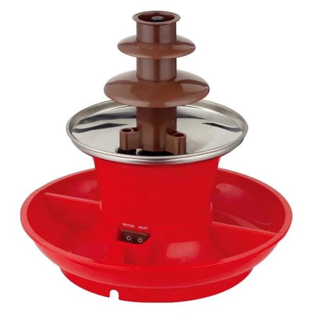 Chocolate Fountain With Fruit Tray